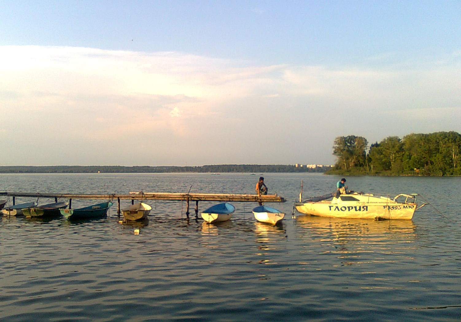 Озеро Сенеж саппы